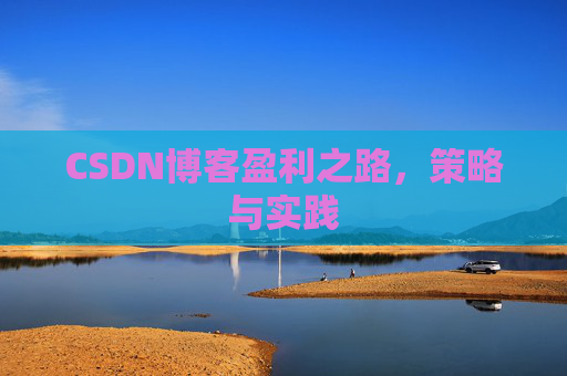 CSDN博客盈利之路,策略与实践